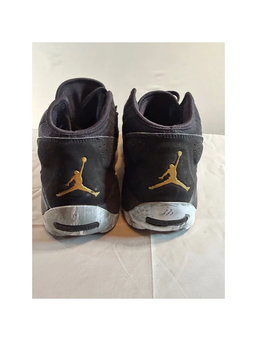 Jordan Zion 2 Black Gold Metallic Mens Basketball Shoes DO7688-001 Size 12